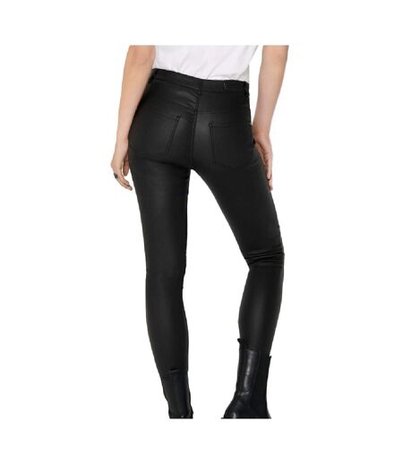 Pantalon Enduit Noir Femme JDY New Thunder