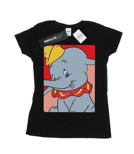 Disney - T-shirt DUMBO PORTRAIT - Femme (Noir) - UTBI15200
