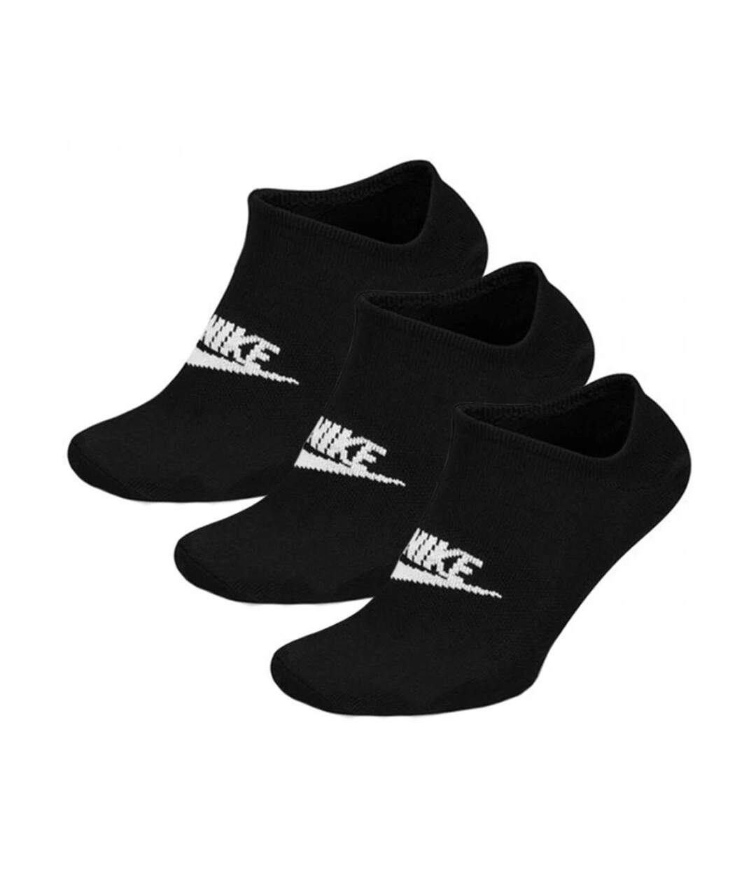 Lot De 3  Socquettes Discrètes Sportswear Everyday Essential Adulte Noir Nike-3