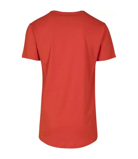 T-shirt Motif/style Façonné Homme Orange Sang Urban Classics