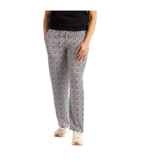 Womens/ladies Kelowna Floral Trousers Black Trespass