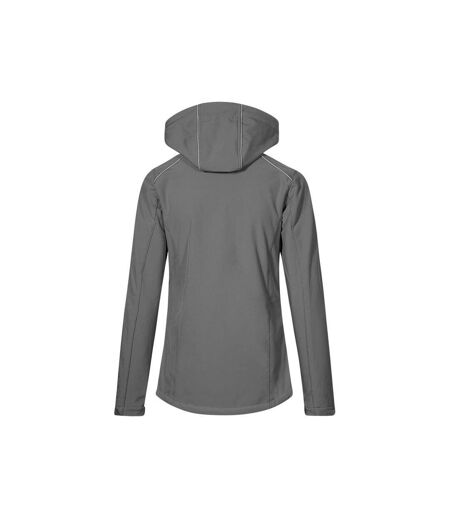 Veste Softshell Femme Gris Acier Uni Promodoro
