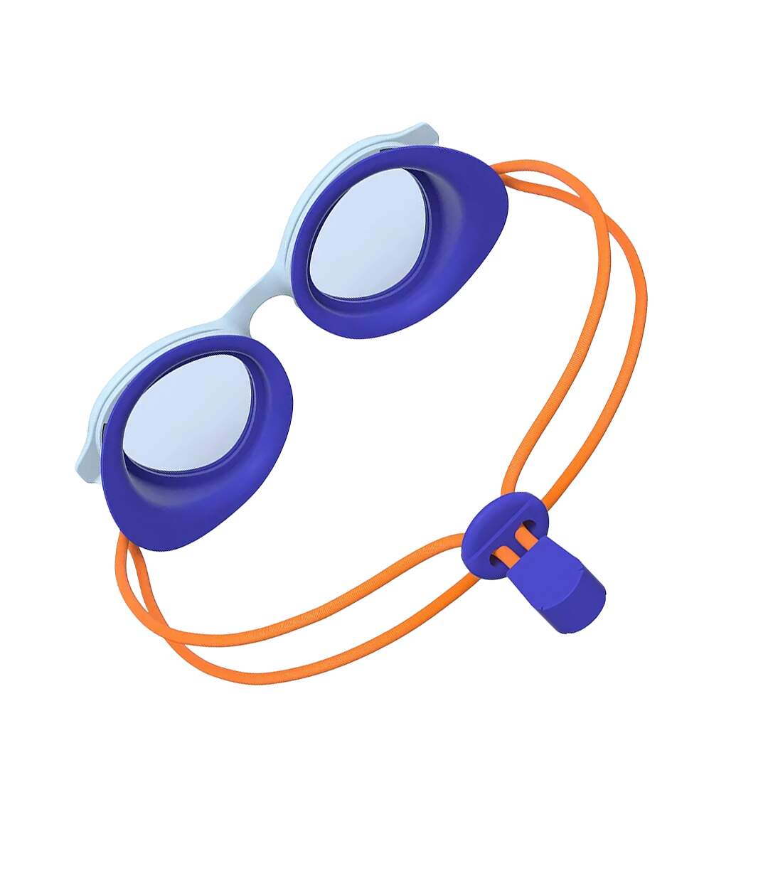 Lunettes De Natation Sunny G Seasiders Enfant Bleu Ciel Céleste Speedo-2