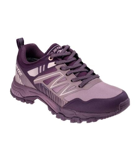 Chaussures De Randonnée Favet Femme Violet Violet Clair Rose Sépia Hi-Tec