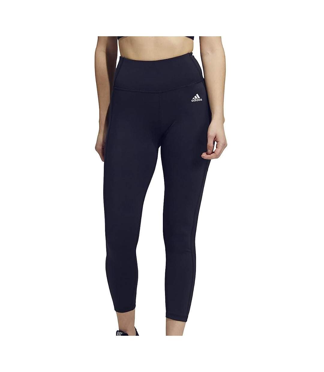 Legging Marine Femme Adidas Cir Solid 7/8 - XS-1