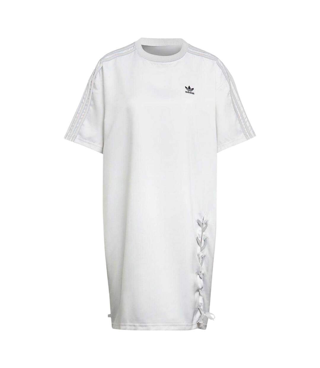 Robe T-shirt Femme Blanc Adidas-2