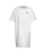 Robe T-shirt Femme Blanc Adidas-2
