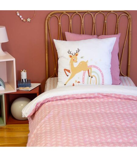 Parure de lit microfibre imprimé BAMBINA