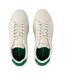 Mens Pebble Grain Court Leather Trainers Off White Green Tommy Hilfiger-4
