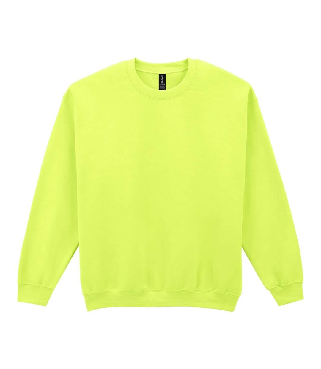 Sweat Uni À Col Ras-du-cou Heavy Blend Femme Jaune Vif Gildan-2