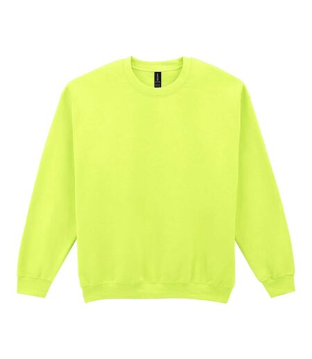 Sweat Uni À Col Ras-du-cou Heavy Blend Femme Jaune Vif Gildan