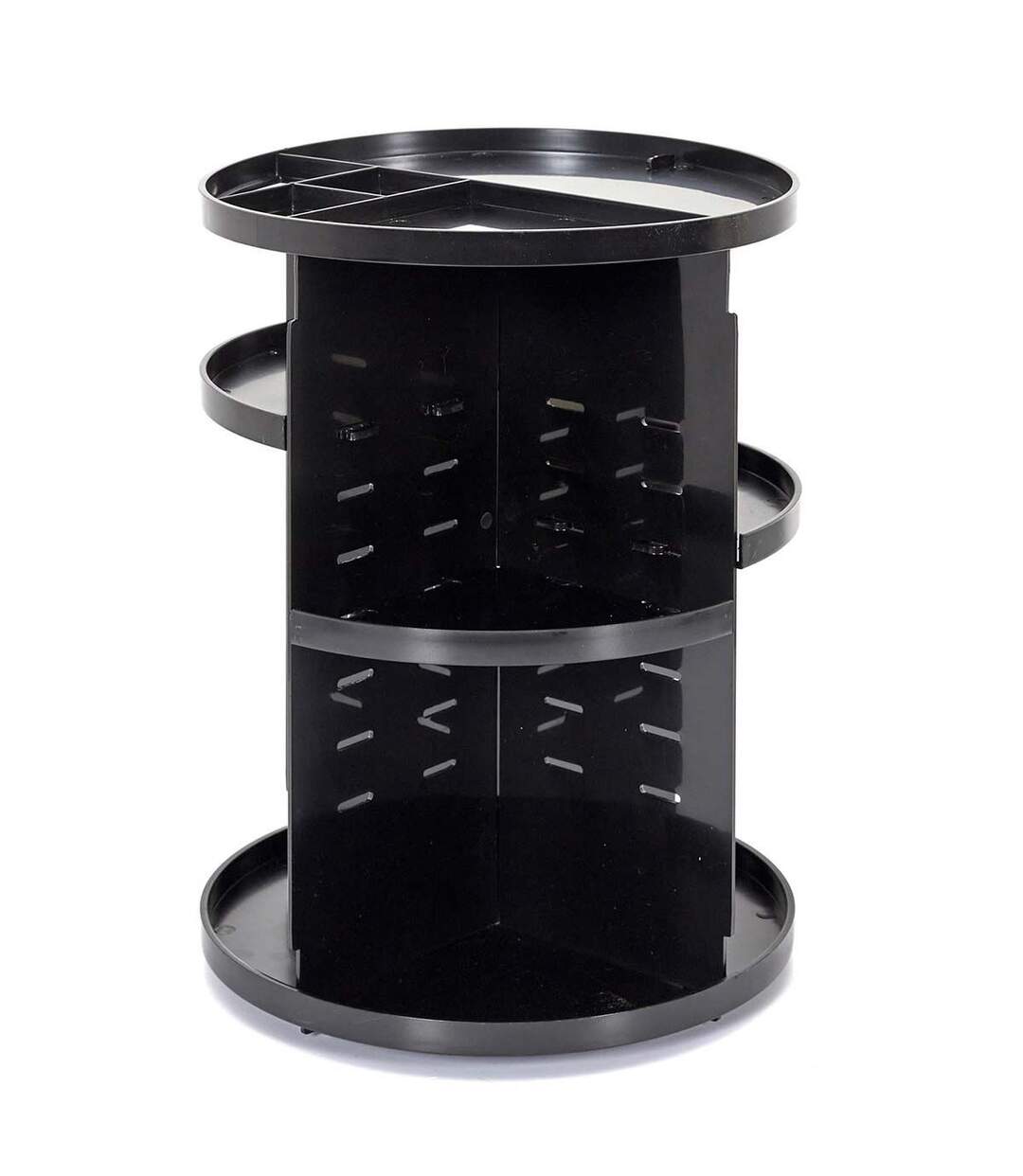 Carrousel de Maquillage Rotation 30cm Noir-2