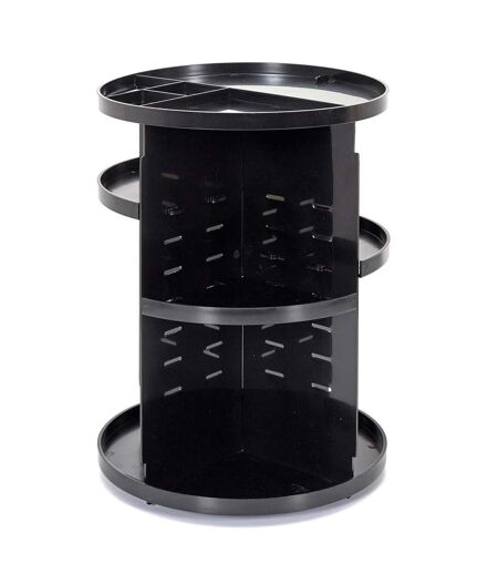 Carrousel de Maquillage Rotation 30cm Noir