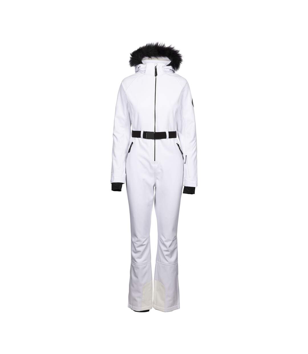 Womens/ladies Valene Dlx Ski Suit White Trespass-1