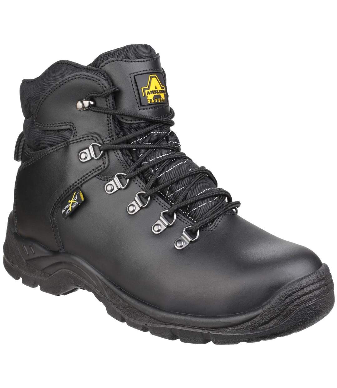 Safety as335 mens internal metatarsal safety boots black Amblers-1