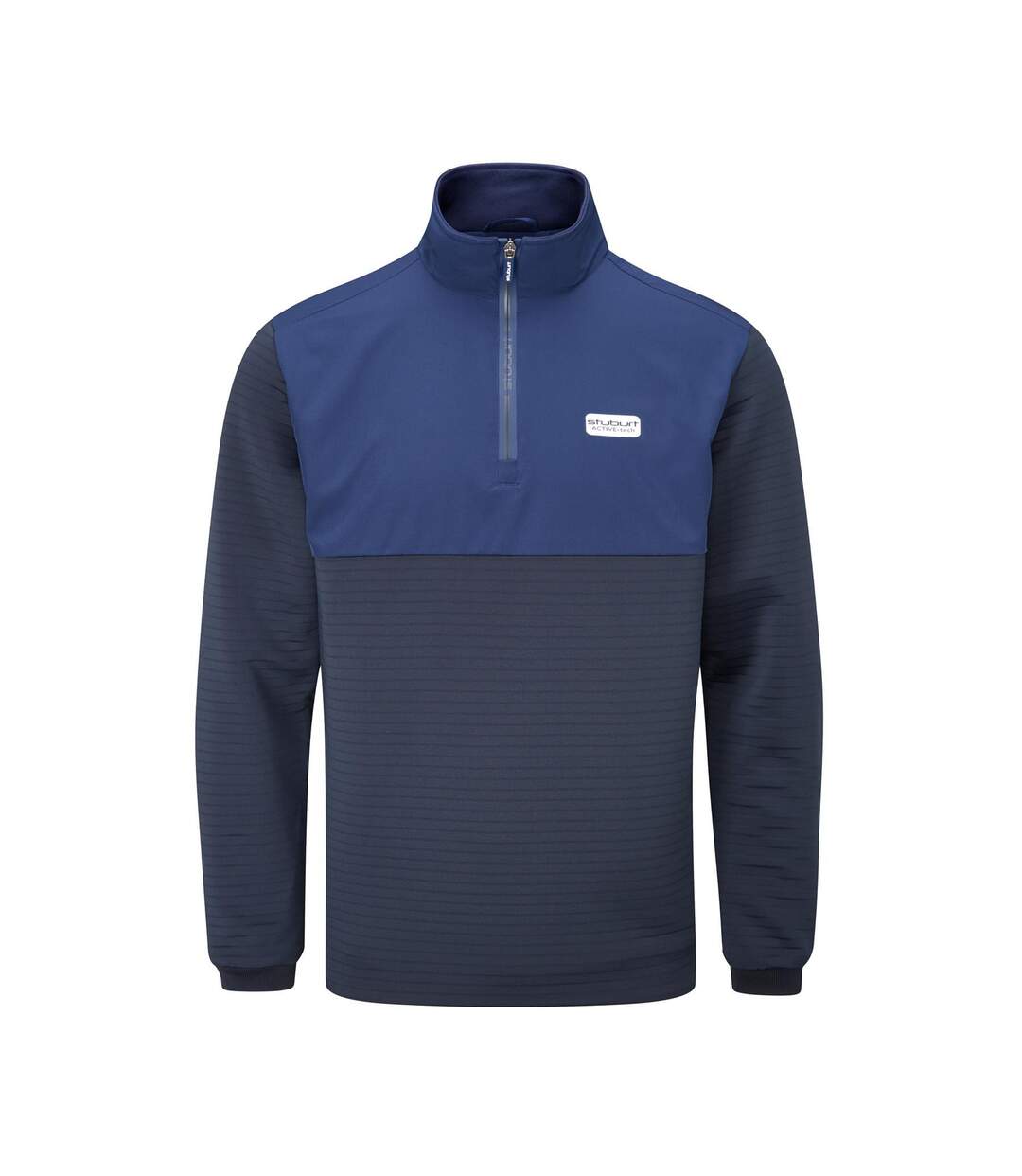 Mens active-tech lined pullover french navy Stuburt