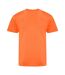 T-shirt electric tri-blend adulte orange vif Awdis