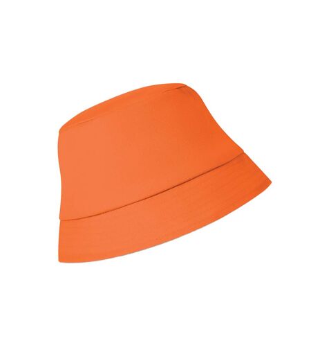 Bilgola Cotton Sun Hat Orange MidOcean