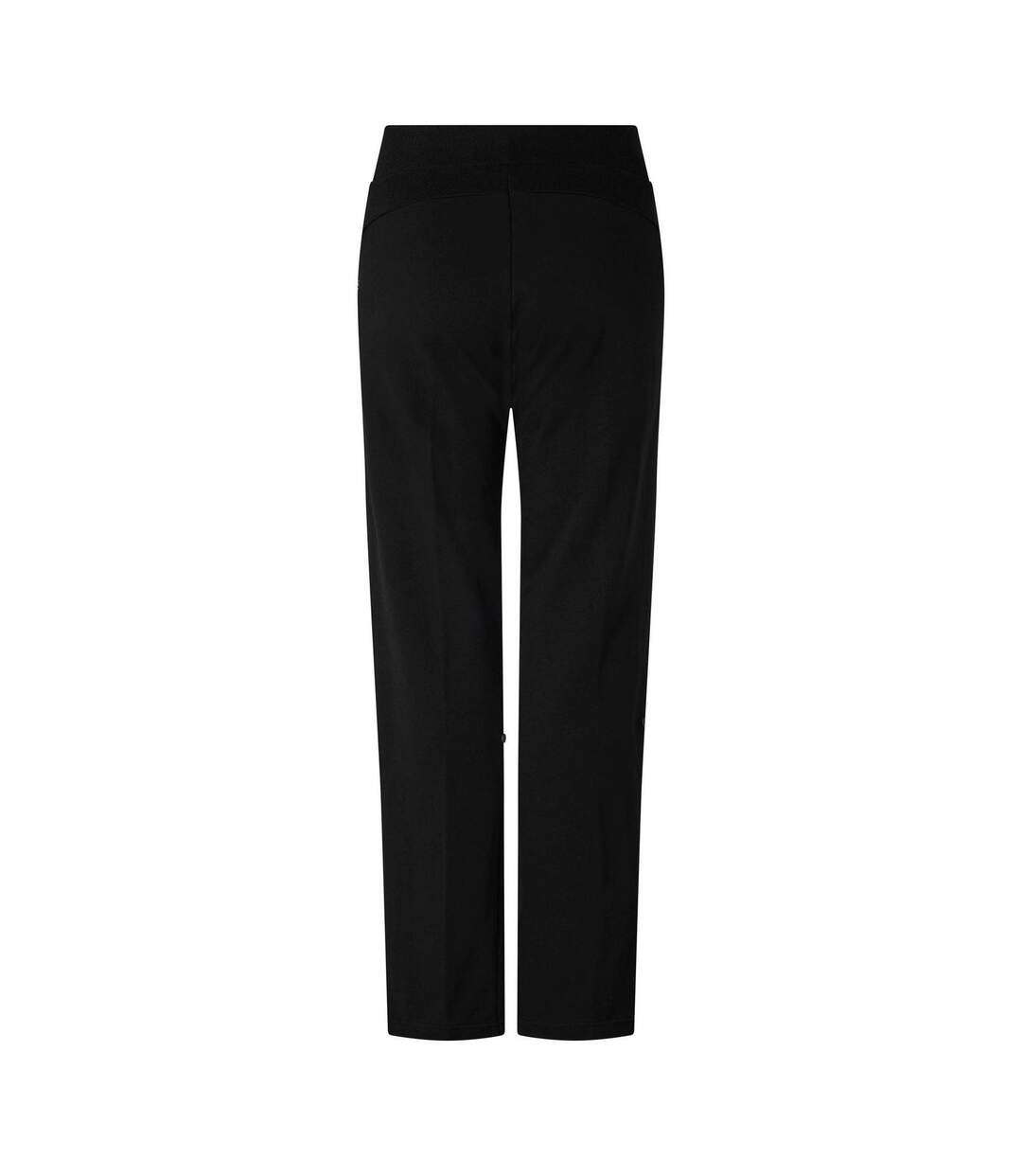 Womens/ladies Loose Jogging Bottoms Black Puma-2