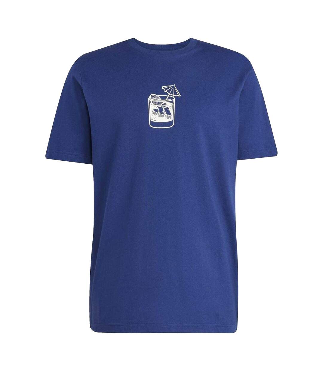 T-shirt Motif/style Boisson Homme Bleu Adidas-2