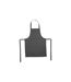 Tablier de Cuisine Coton 80cm Gris Foncé-1