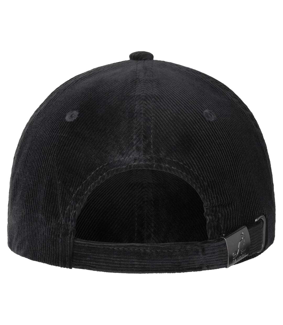 Embroidered Logo Corduroy Baseball Cap Black Kangol-2
