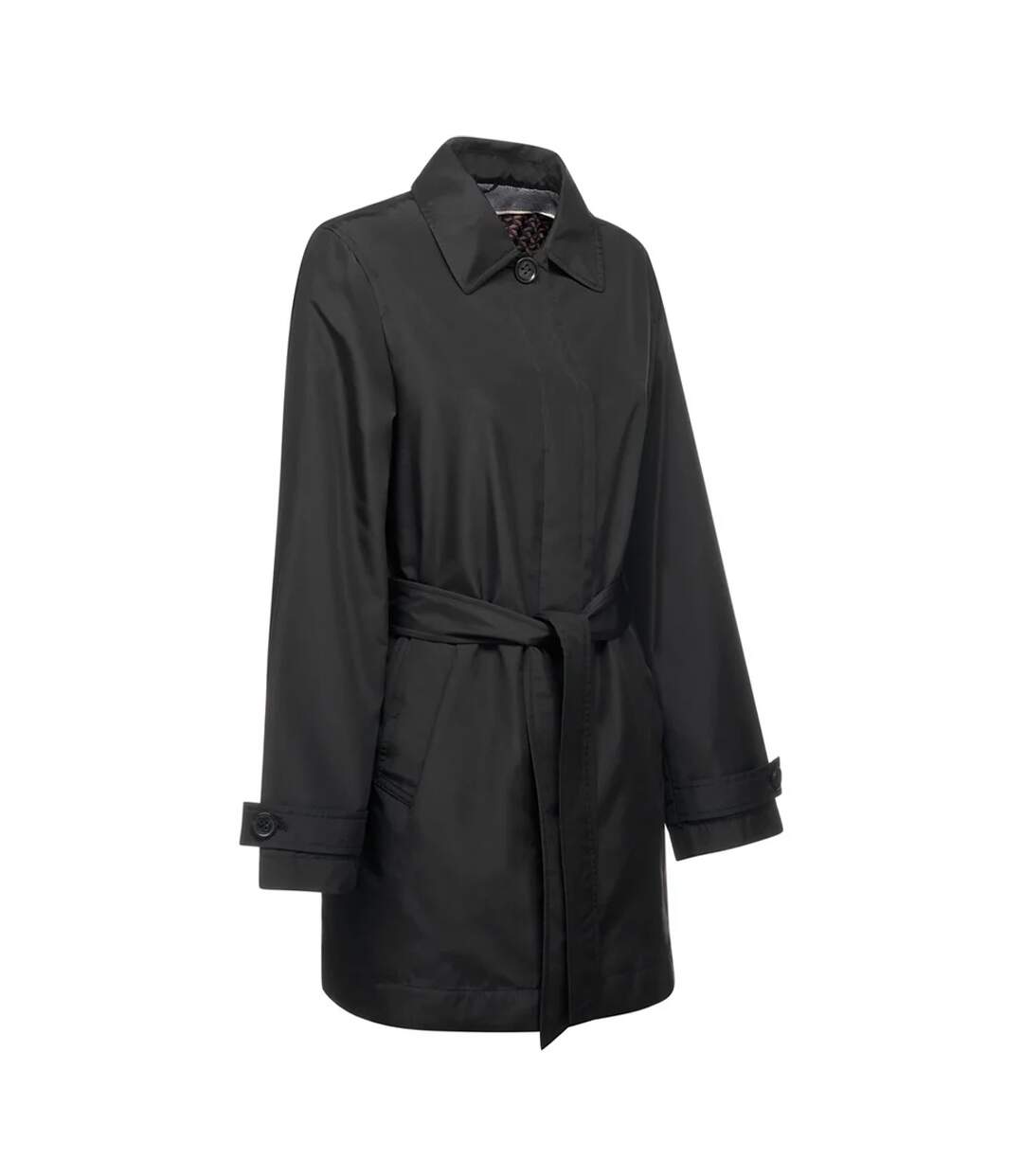 Trench Soleil Femme Noir Geox-4