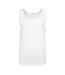 Débardeur Homme Blanc Build Your Brand-1