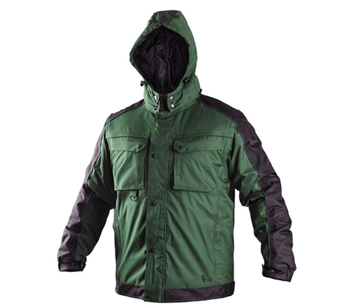 Veste de travail matelassée 2 en 1 - Homme - CXS1210-001 - vert et noir-1