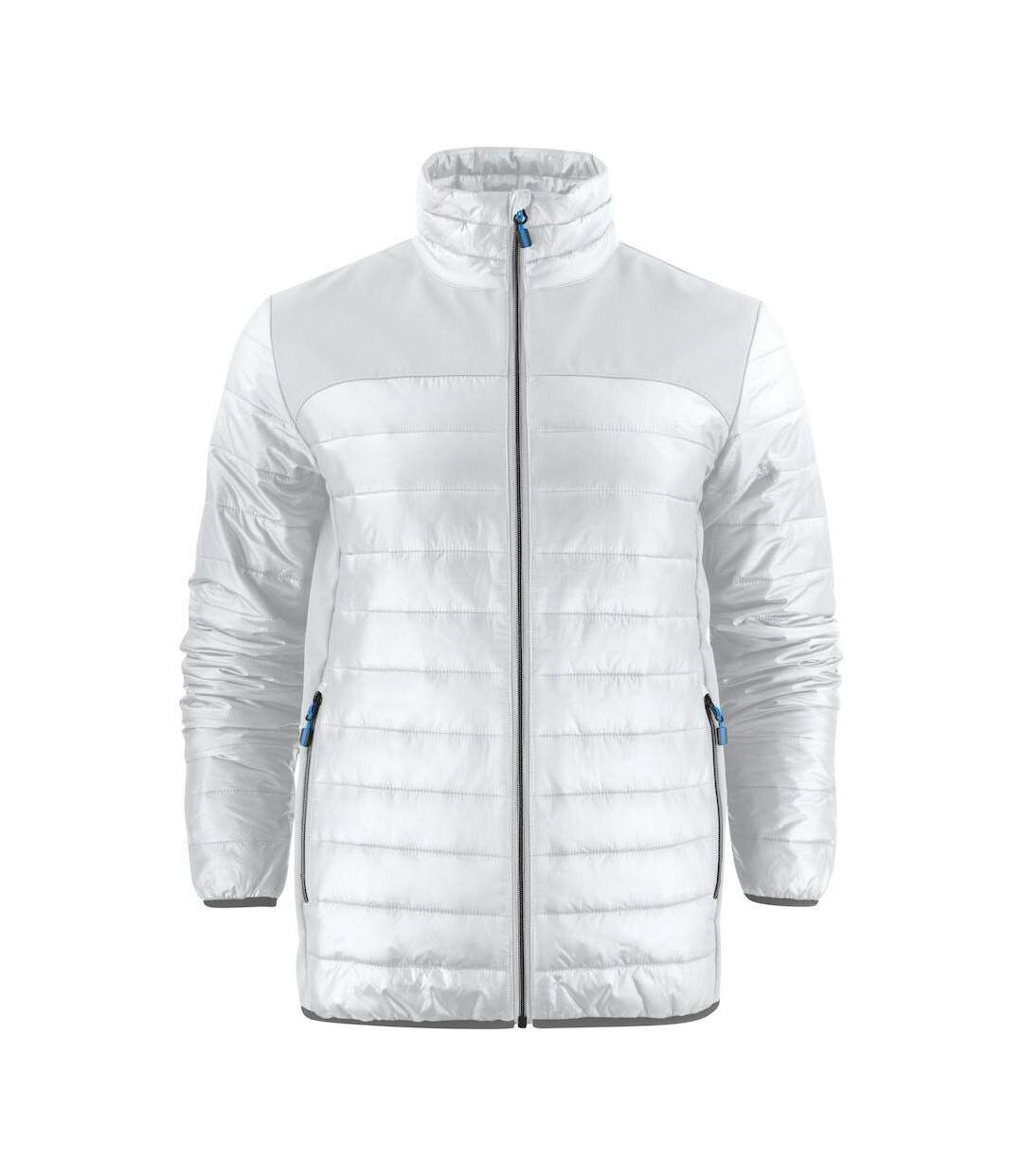 Mens Expedition Padded Jacket White Printer-1