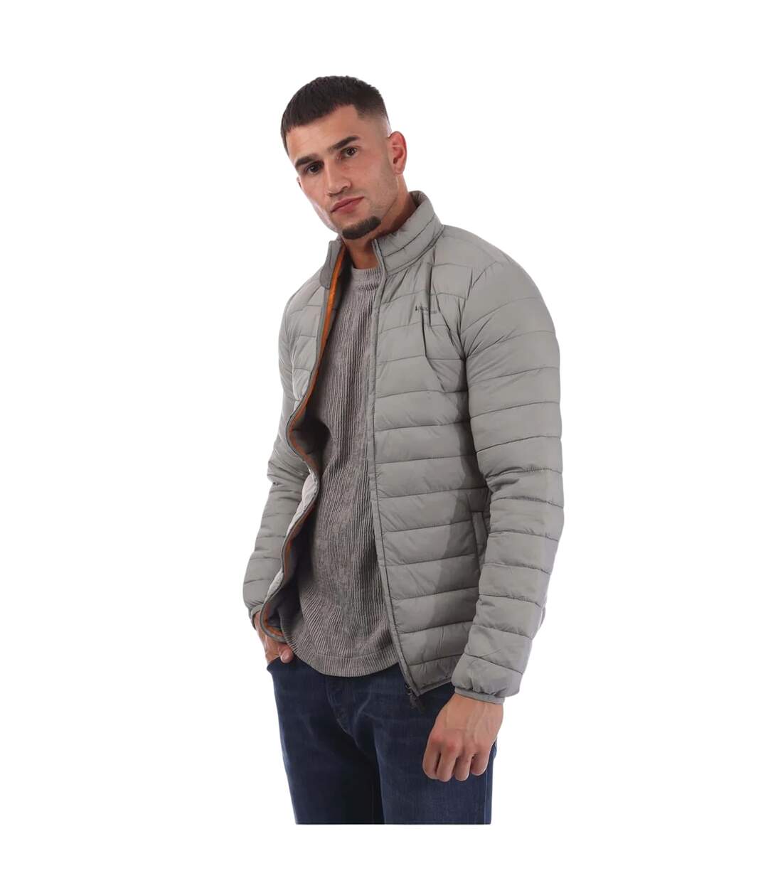 Mens Puffer Jacket Grey Aquascutum-2