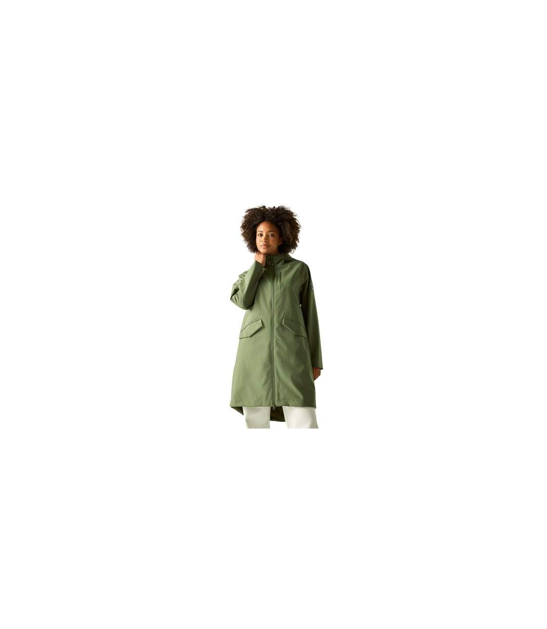 Womens/ladies Levita Waterproof Jacket Four Leaf Clover Regatta-1