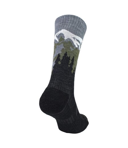 Mens Ladies Light Performance Crew Merino Wool Socks | Trekking Socks