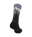 Mens Ladies Light Performance Crew Merino Wool Socks | Trekking Socks-4