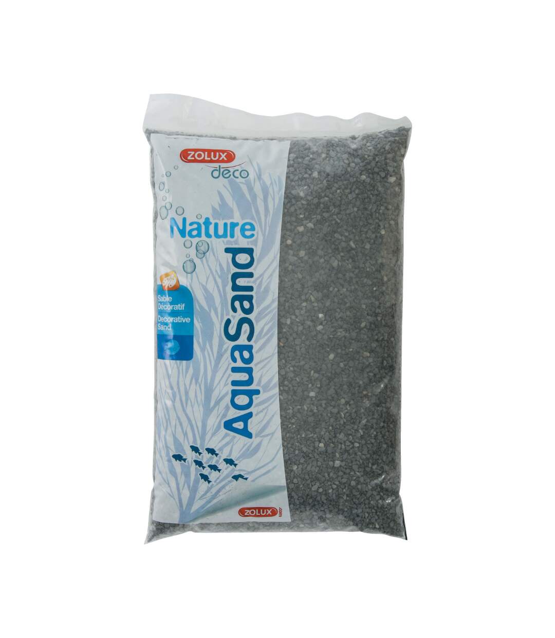 Sol décoratif Aquasand basalte noir 10 kg