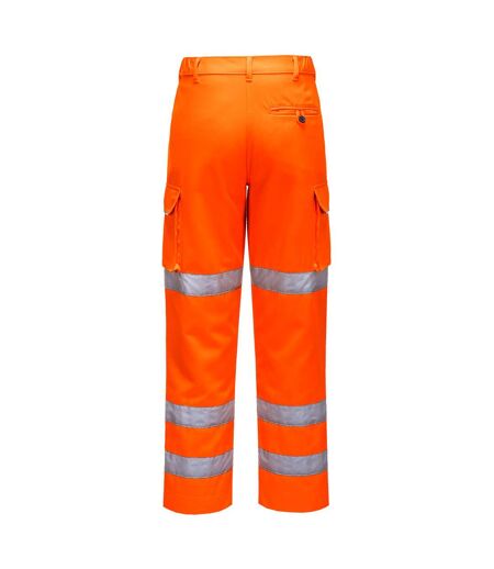 Portwest Womens/Ladies Hi-Vis Safety Work Trousers (Orange) - UTPW803