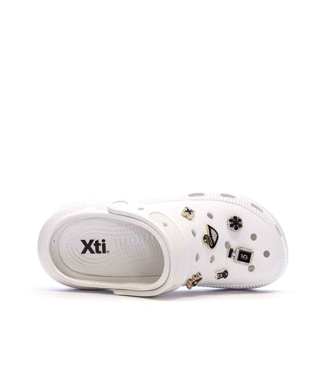 Sabots à plateforme blanc femme xti 143888-4