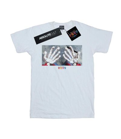 Disney - T-shirt COCO MIGUEL SKELETON HANDS - Femme (Blanc) - UTBI16507