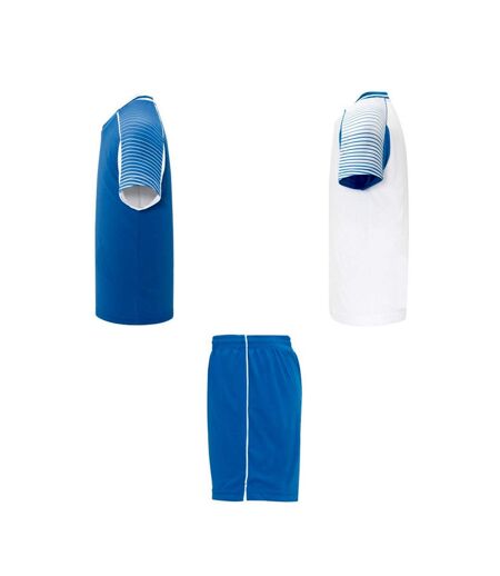 Set de sport juve adulte blanc / bleu roi Roly