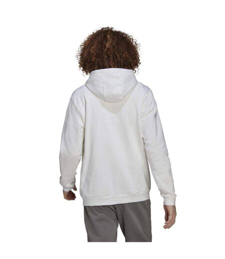 Sweat À Capuche Manches Longues Ent22 Homme Blanc Noir Adidas