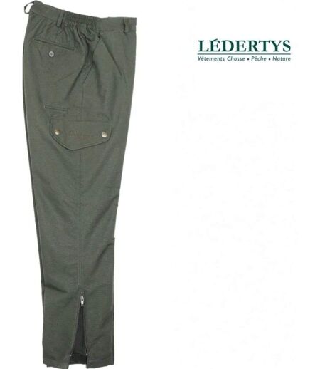 LEDERTYS LY0410 — Fuseau de chasse vert : imperméabilité et résistance