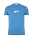 T-shirt Homme Bleu Pastel Off White-1