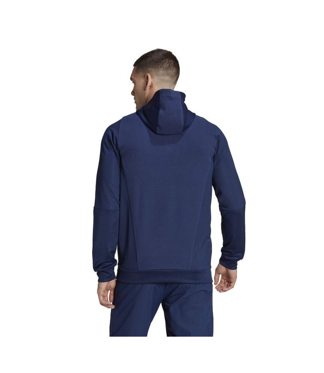Sweat À Capuche Tiro Competition Homme Bleu Marine Adidas-3