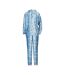Ensemble De Pyjama Long Motif Bourriquet Femme Bleu Winnie The Pooh-2