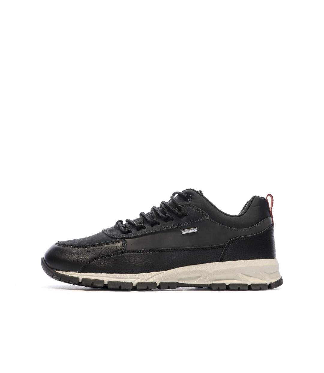Baskets noires homme geox doray-1