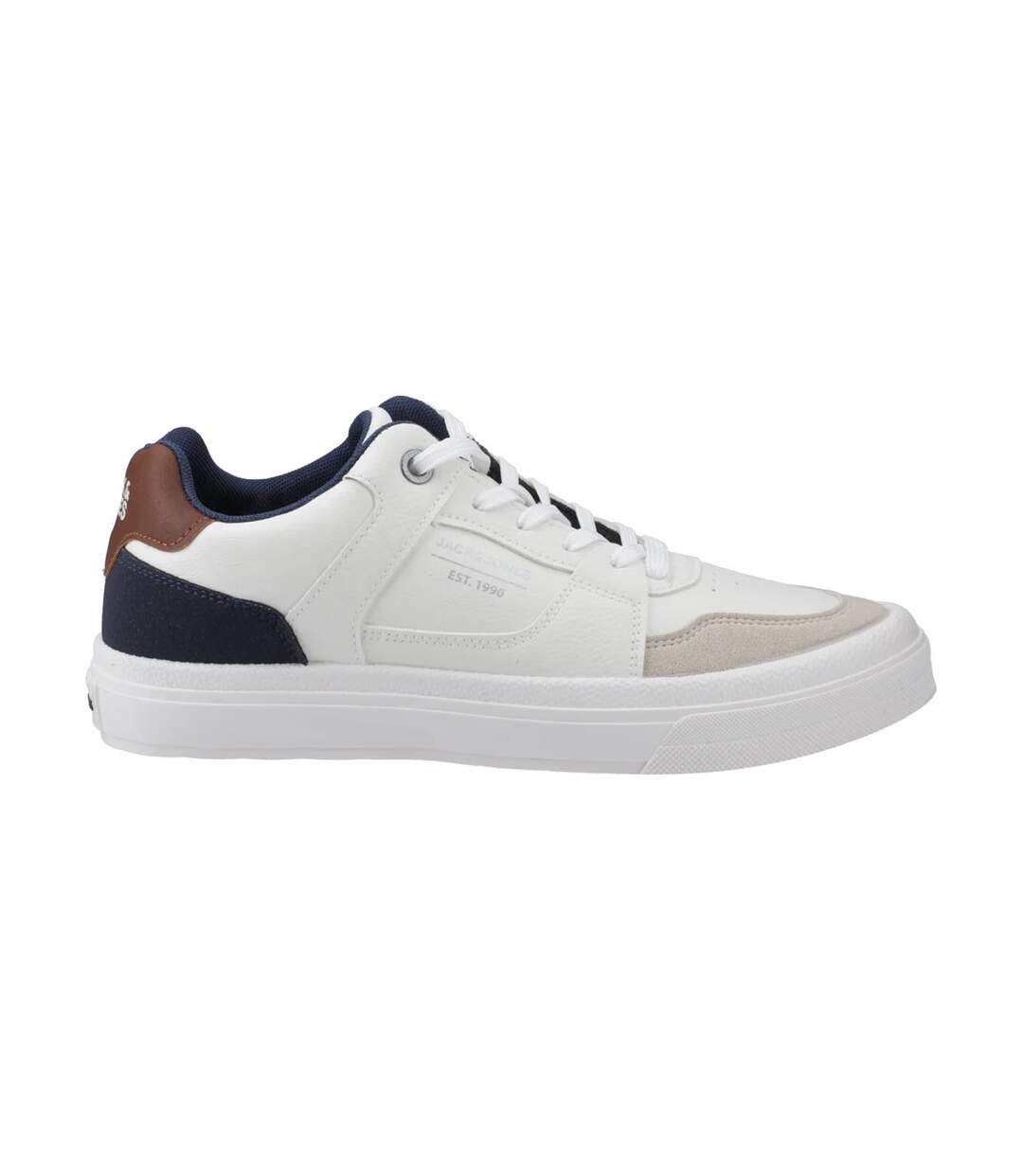 Baskets Barton Combo Homme Blanc Jack And Jones-4