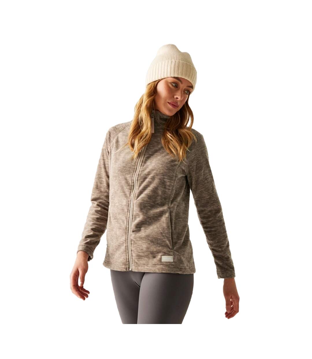 Veste Polaire Mayse Femme Taupe Clair Regatta-1