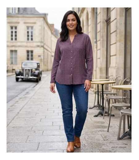 Chemisier à motifs imprimés CELESTE1