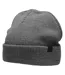Bonnet Motif/style Côtelé Homme Gris 4F-3