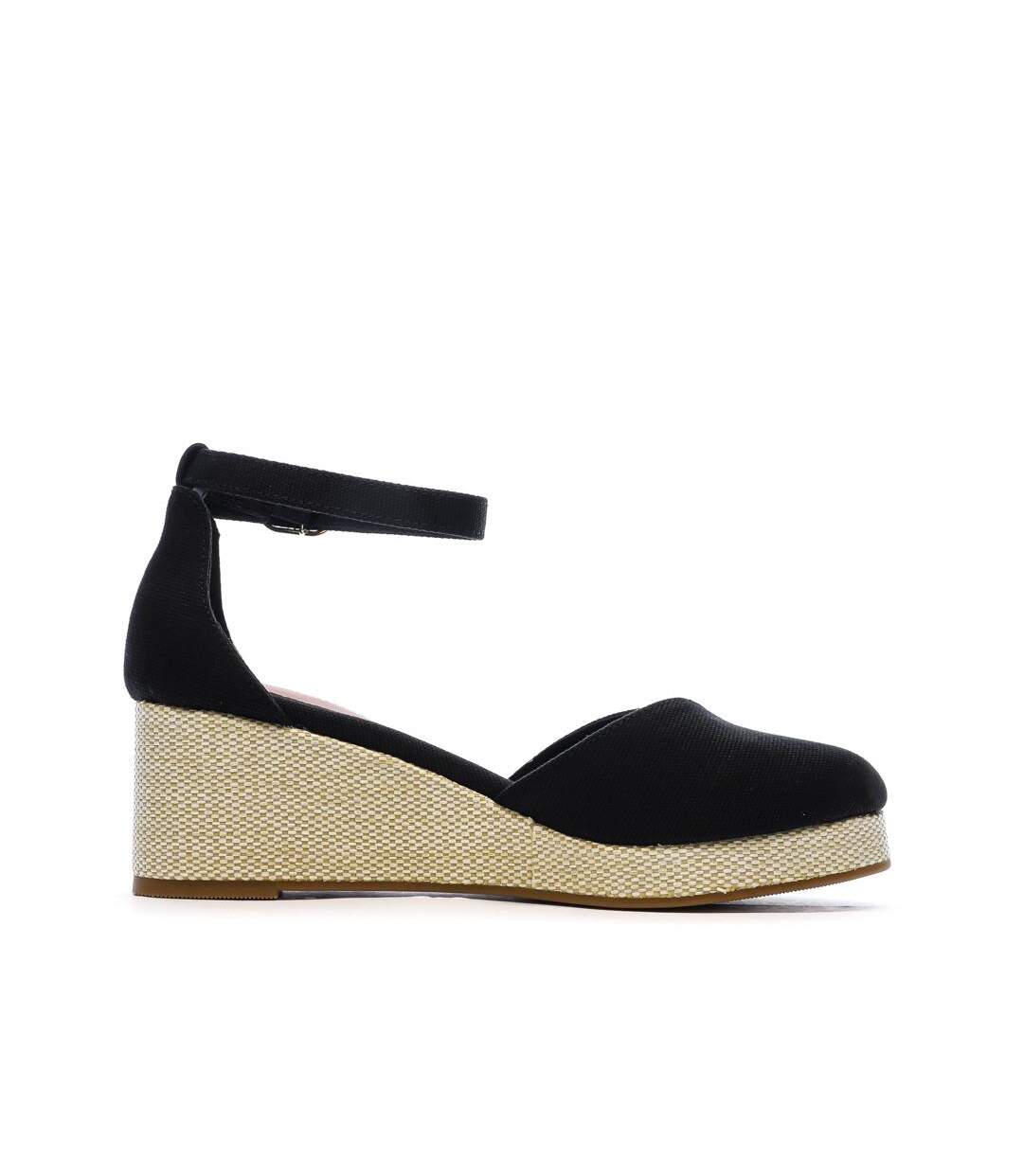 Sandales noires femme tommy hilfiger fw0fw08657-2